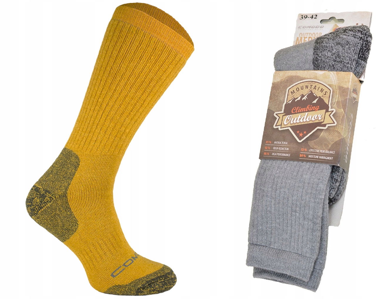 

Trekkingowe Stwa Medium Wełna Alpaka Merino mu4346