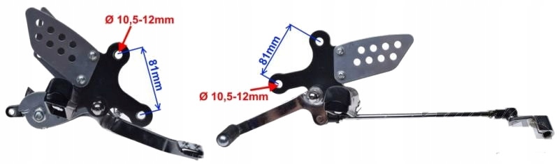PODNOZEK PODNOZKI KIEROWCY DO ZIPP PRO KPL Part number 000000