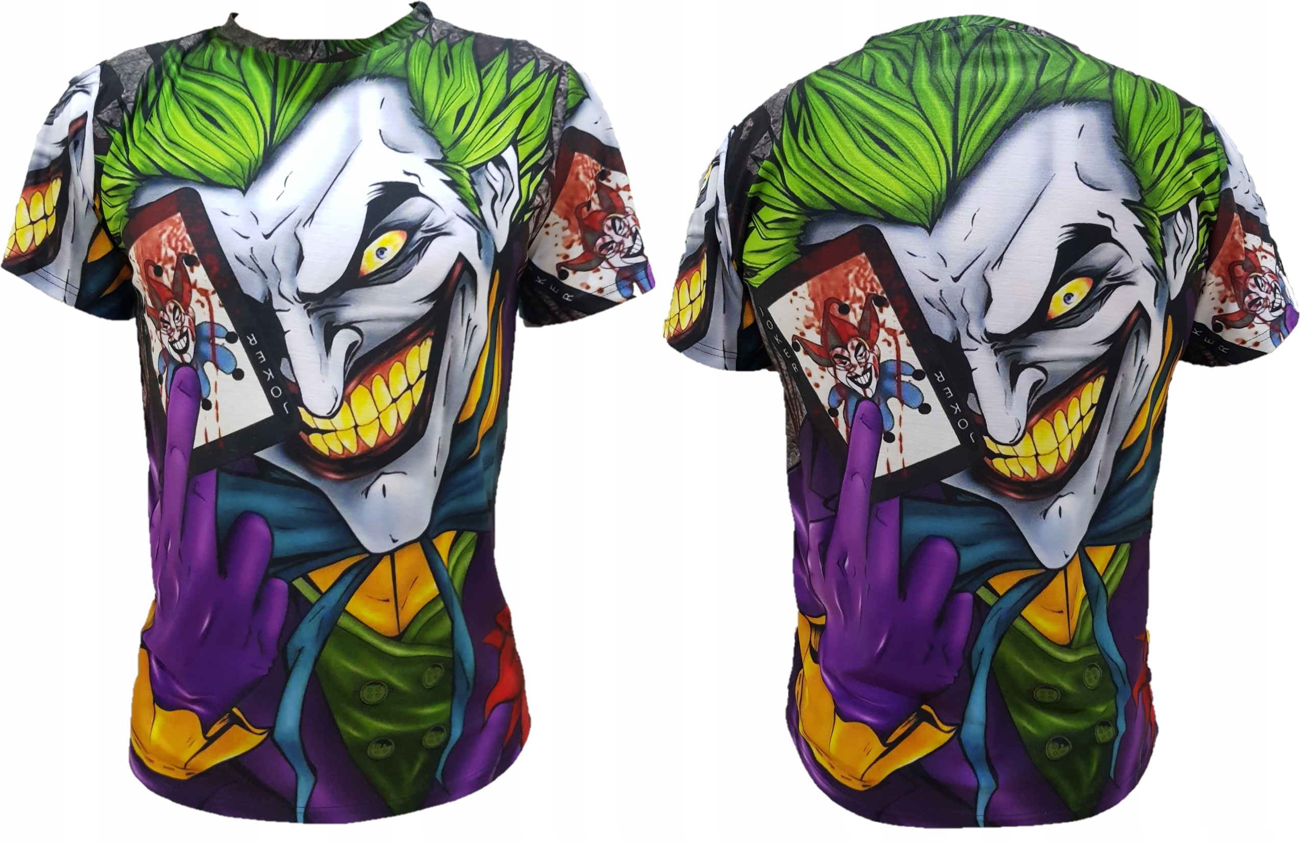 

Koszulka 3D T-shirt Joker Klaun Punisher roz. M