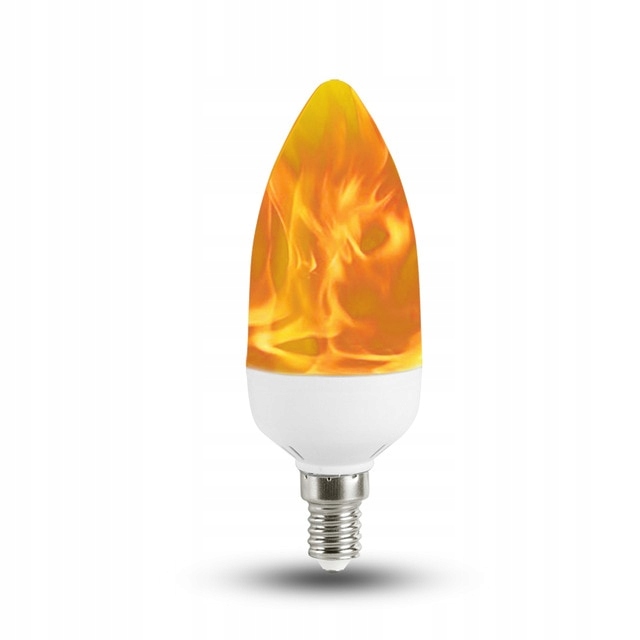 

Żarówka Led Efekt ogniska żywy ogień płomień E14