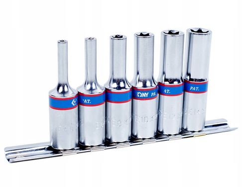 

Zestaw Nasadek Torx Długie 3/8 E4-14 6sz King Tony