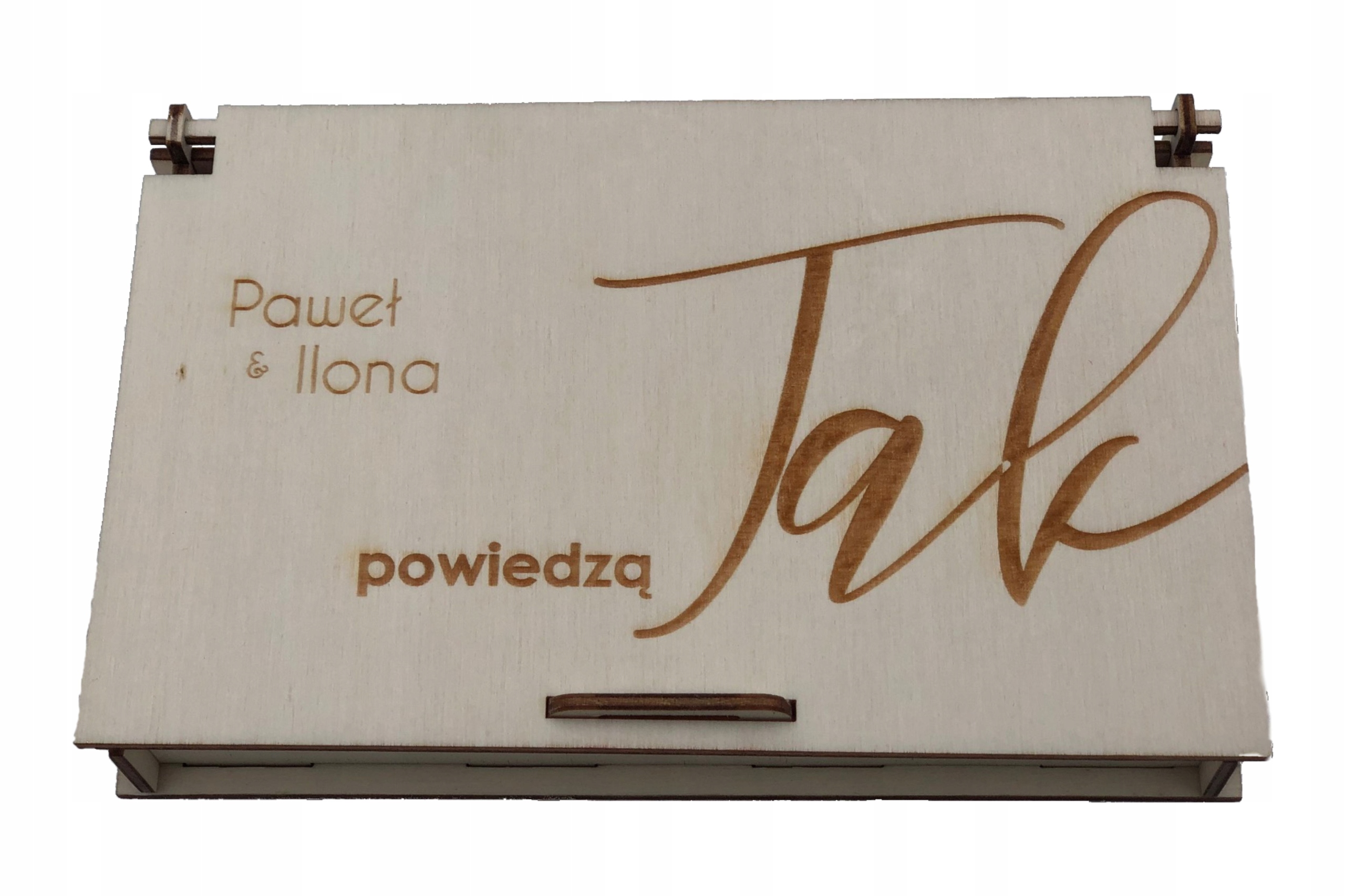 

Pamiątka Prezent Pudełko Życzenia Ślub Dla Młodych