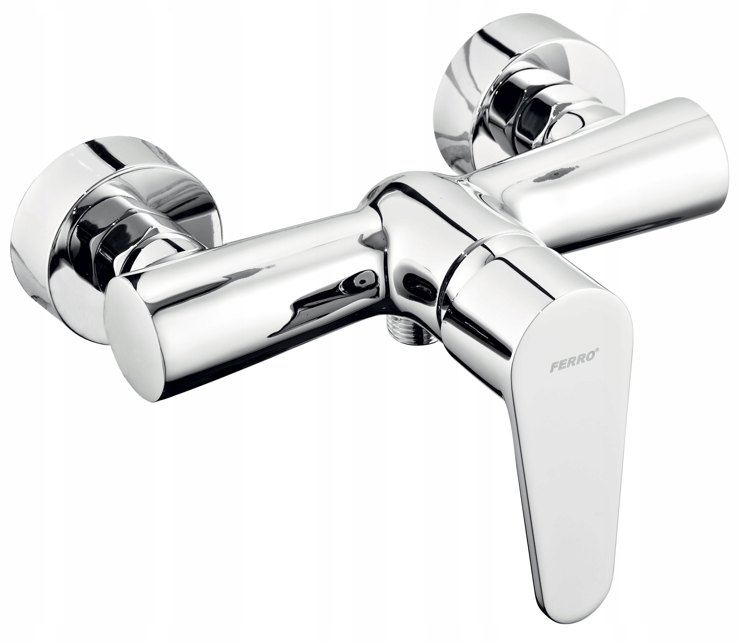 Nástenná sprchová batéria Ferro, chróm