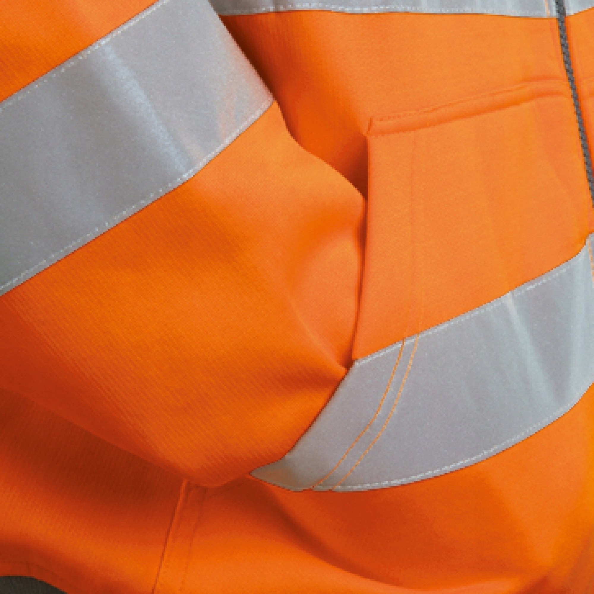 Светоотражающая рабочая толстовка с капюшоном VIZWELL R. XXL