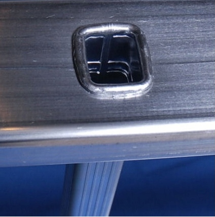 DRABINA DRABINY ALUMINIOWA DRABEX TP4200 3x11 Materiał aluminium