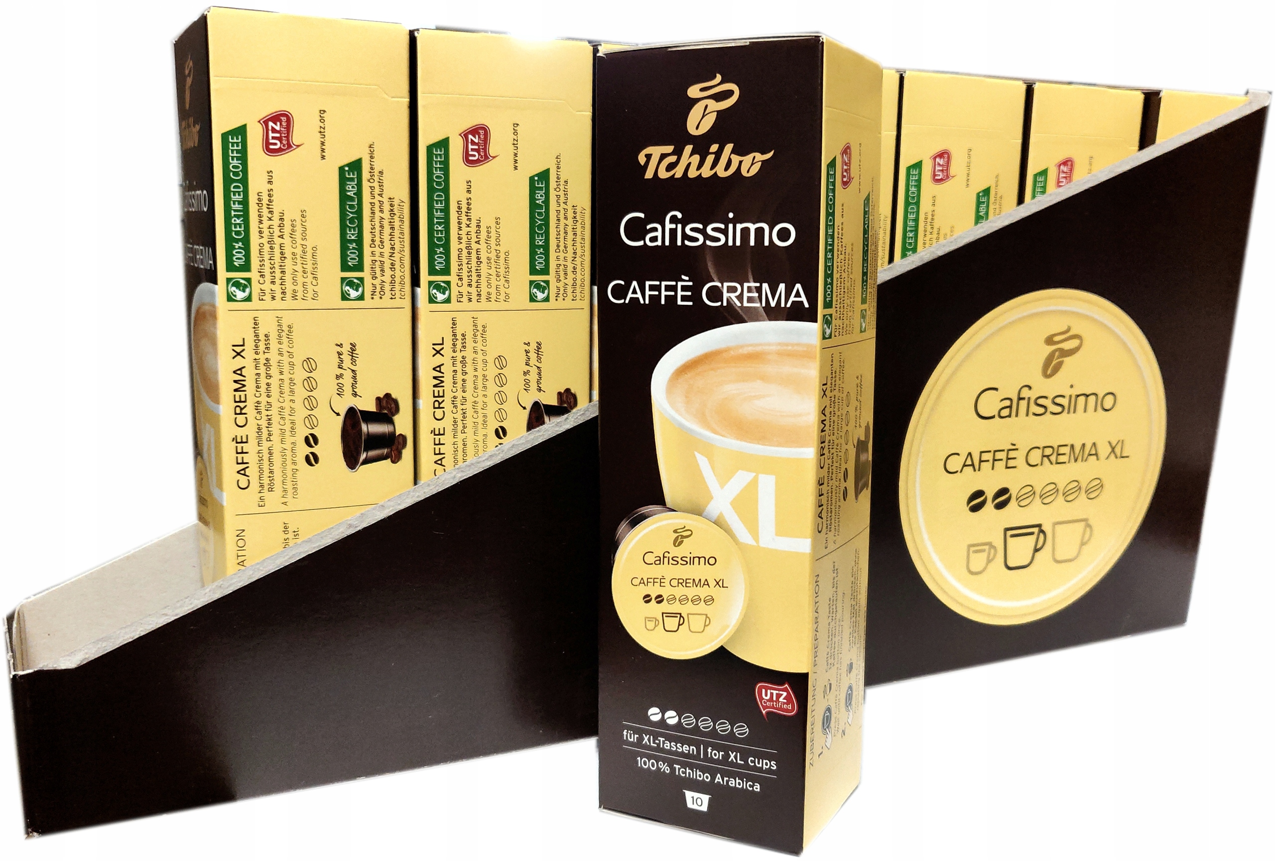 

Tchibo Cafe Crema XL 8 x 10 kapsułek