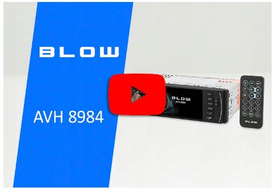 RADIO SAMOCHODOWE MP5 USB SD BLUETOOTH 4x 60W 1DIN Moc wzmacniacza 4 x 45 W