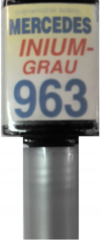 Zaprawka do rys 10ml MERCEDES 963 IRIDIUM GREY