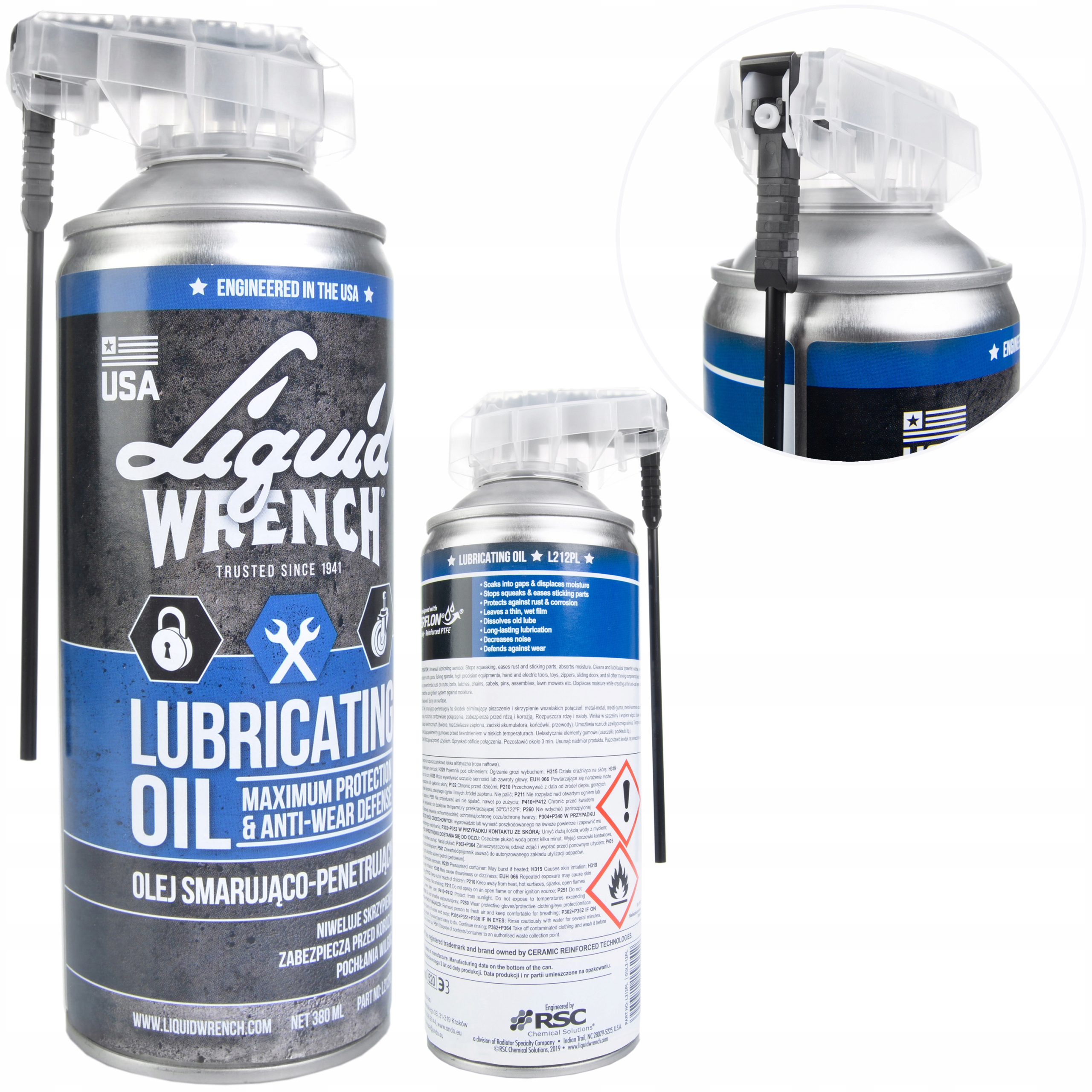 

Smar Penetrujący Odrdzewiający Spray Made In Usa