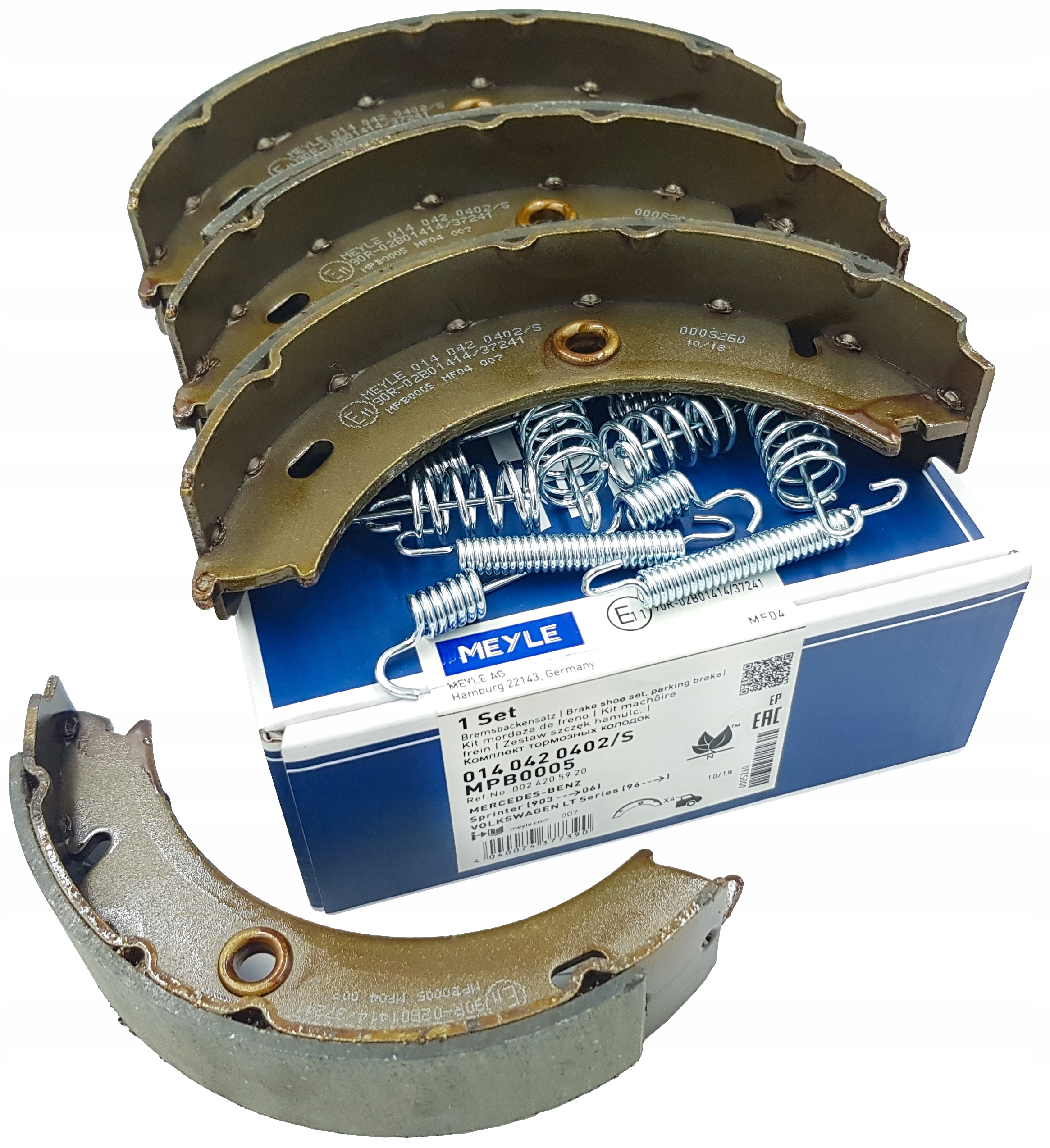 014 042 - ГАЛЬМІВНІ КОЛОДКИ ДЛЯ MERCEDES SPRINTER 3-T 313CDI