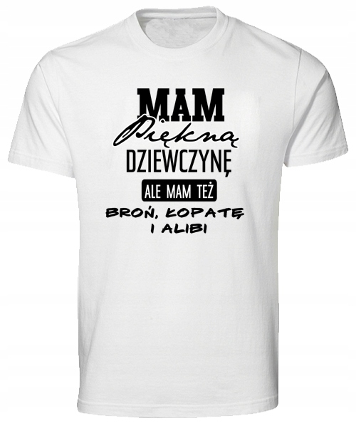 

Koszulka na dzień chłopaka mam piękną dziewczynę