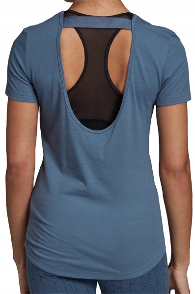 KOSZULKA DAMSKA ADIDAS MOTION TEE BLUE EH6438 R M Rozmiar 38