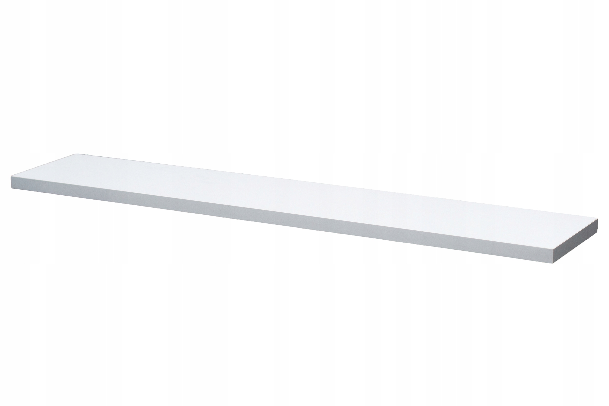 

Półka 80 x 15 cm płyta laminowana biała z obrzeżem