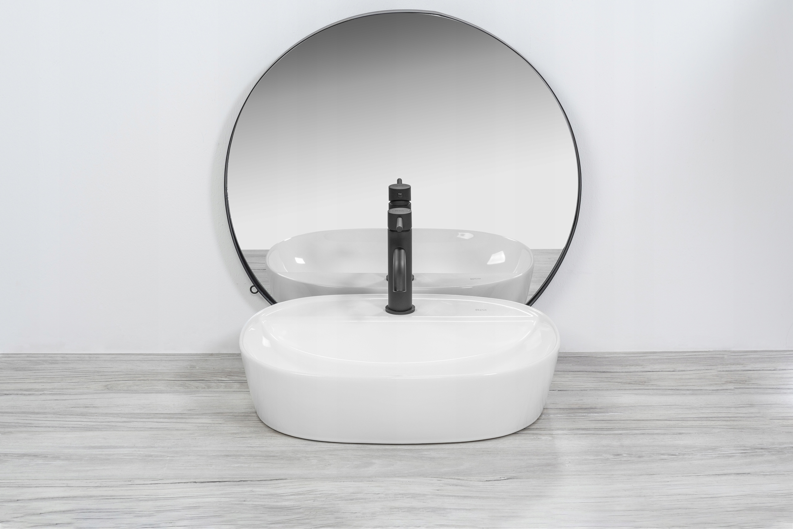 UMYWALKA CERAMICZNA CARINA NABLATOWA BIAŁA REA Marka Rea