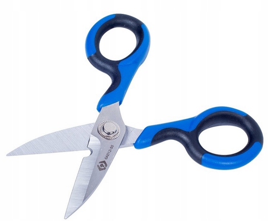 Nożyczki UNIWERSALNE MONTAŻOWE 145mm KING TONY 6AB12-55 DO KABLI PRZEWODÓW