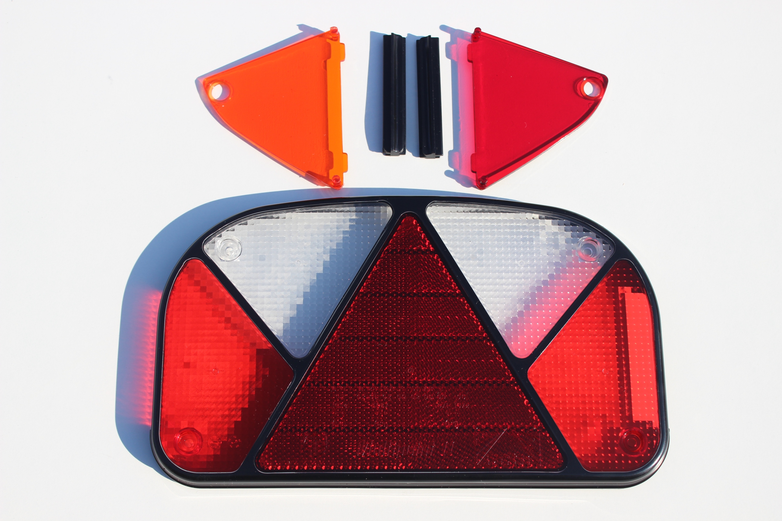 LAWETA PRZYCZEPKA KLOSZ SZKŁO TYŁ LEWE ASPOCK TYLN