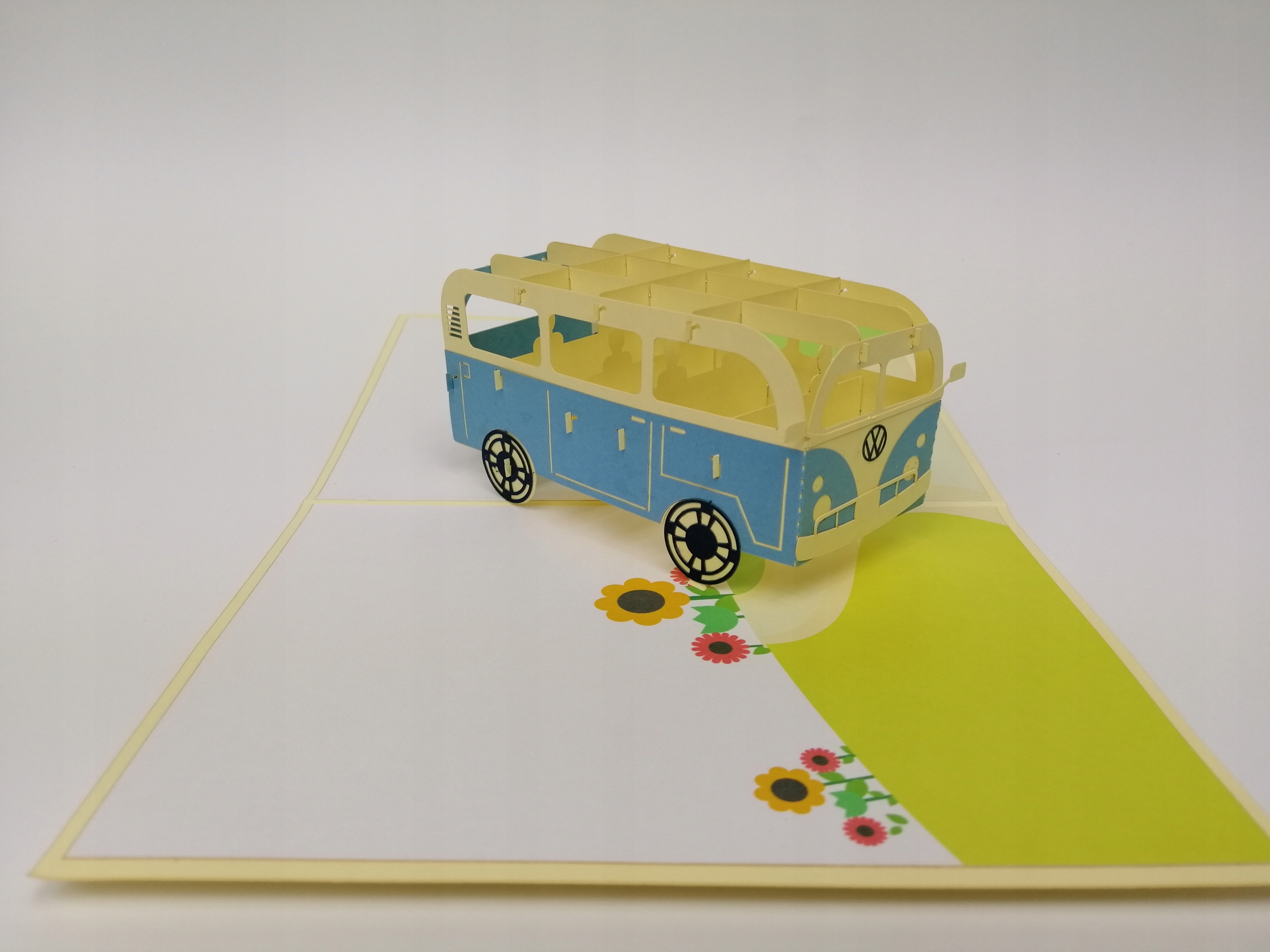 Kamper Van VW volkswagen Transporter T5 Kartka 3D Marka GrandGift