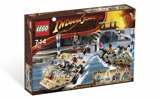 Lego Indiana Jones 7197 Venice Canal Chase