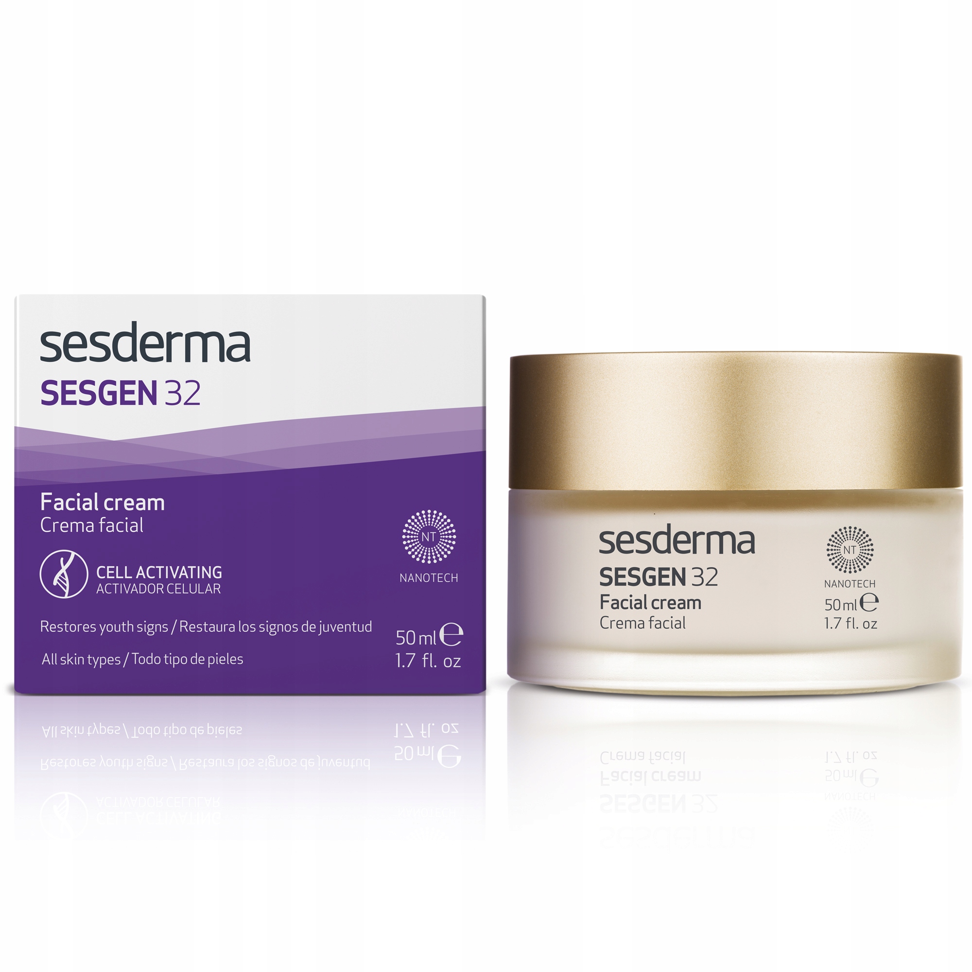 Sesderma Sesgen 32 Krem odżywczy aktywujący komórki 50 ml