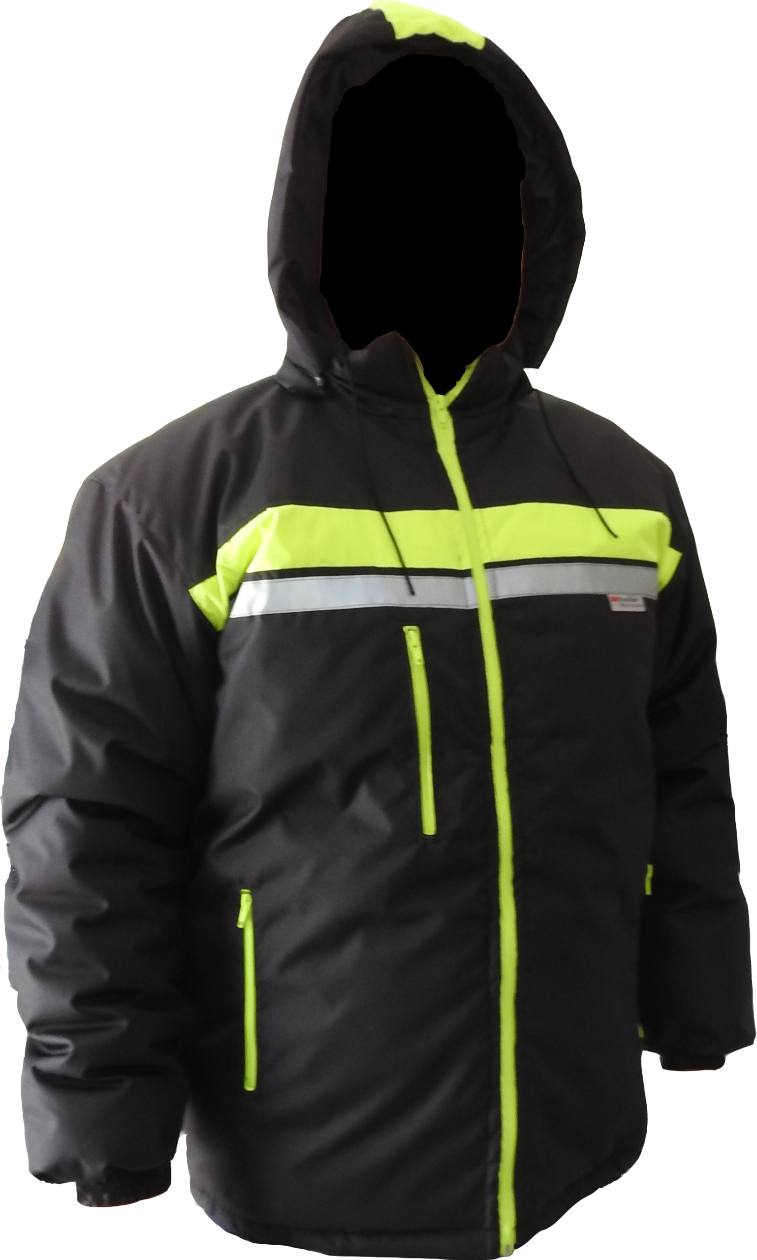 KURTKA ROBOCZA ODBLASKOWA OCIEPLANA ZIMOWA XXL