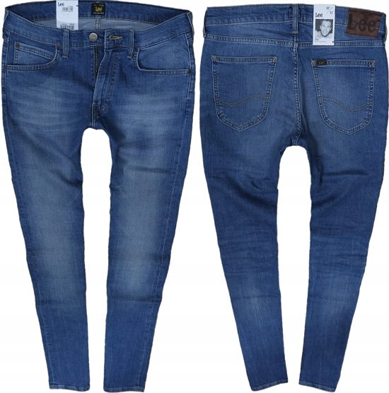

Lee Luke jeansy Authentic Blue rurki W28 L32
