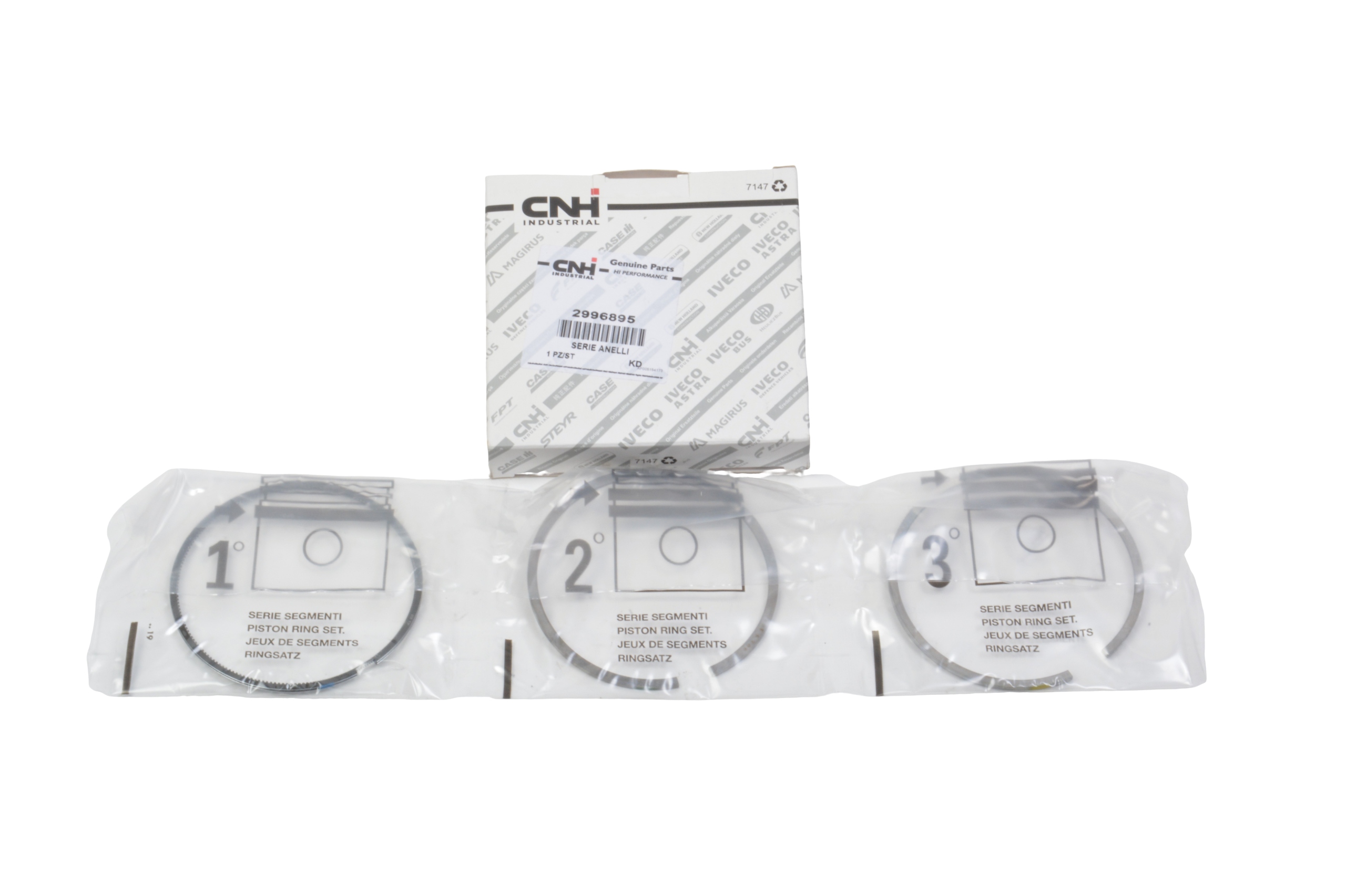 PIERŚCIENIE TŁOKOWE IVECO DAILY