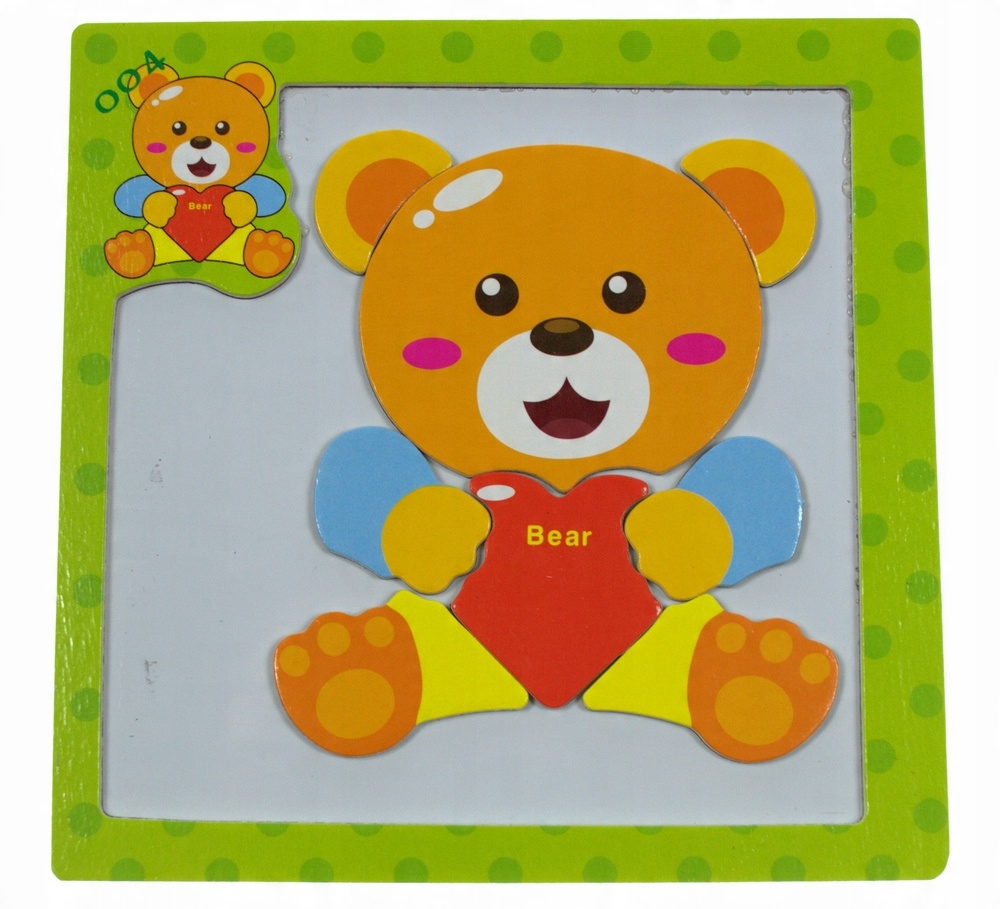 

Puzzle Magnetyczne Układanka Klocki Misio