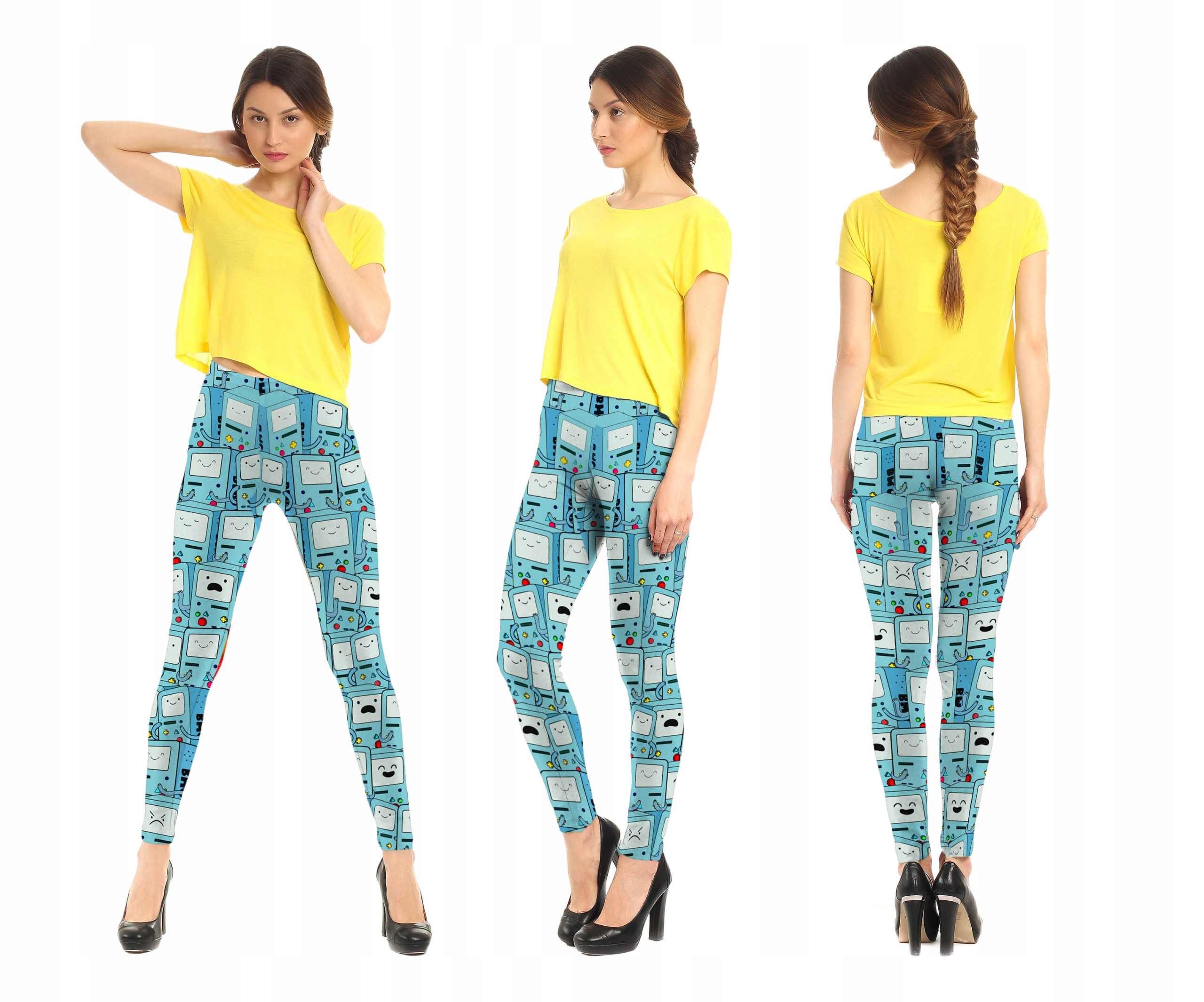 

Legginsy Gerty Śmieszna Minka Fullprint