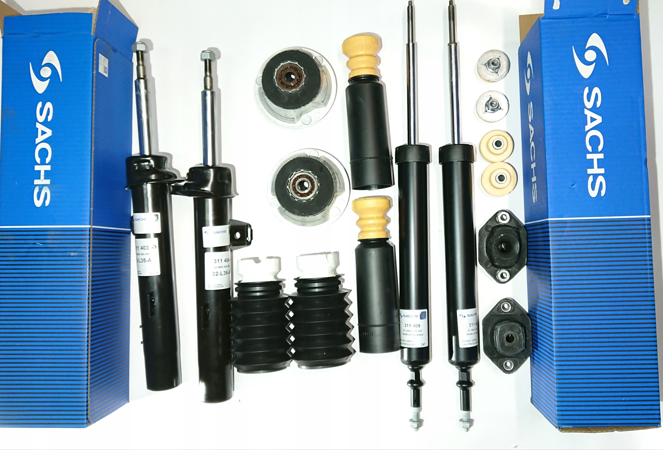 FULL SACHS M-TECH AMORTYZATORY PRZÓD + BMW E90 E91