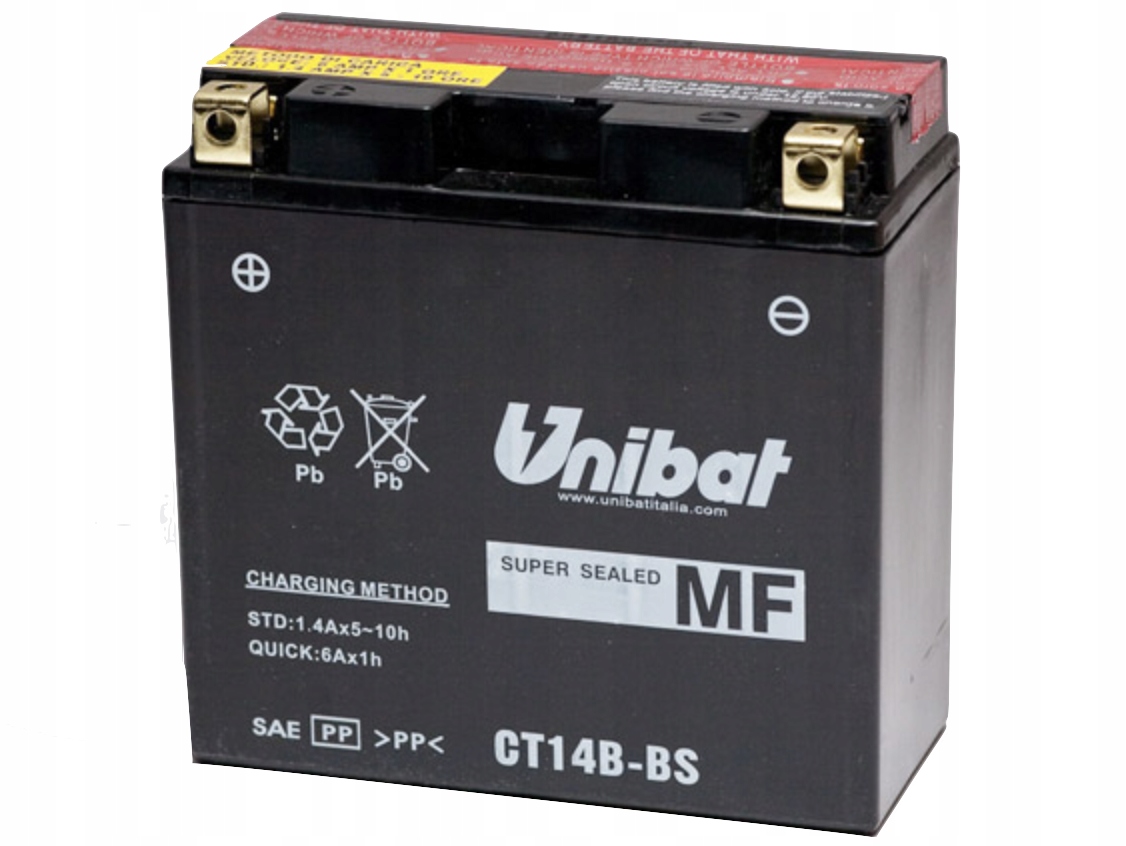 

Akumulator Unibat CT14B-BS 12V 12AH 210A Katowice
