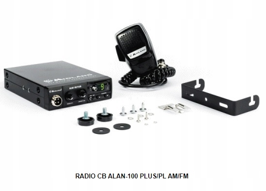 RADIO CB MIDLAND ALAN 100 PLUS PL AM FM 40 KANALOW Producent code ALAN 100