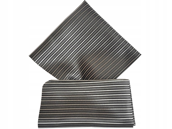 

Czarna Srebrna Wzory Poszetka Wypustka Butonierka