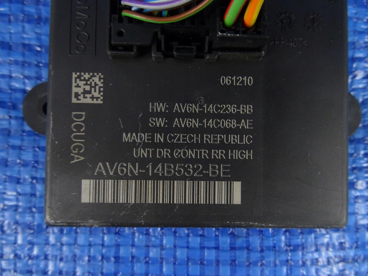 MODUŁ DRZWI FORD C-MAX II GRAND AV6V-14B532-BE Numer katalogowy części AV6V-14B532-BE