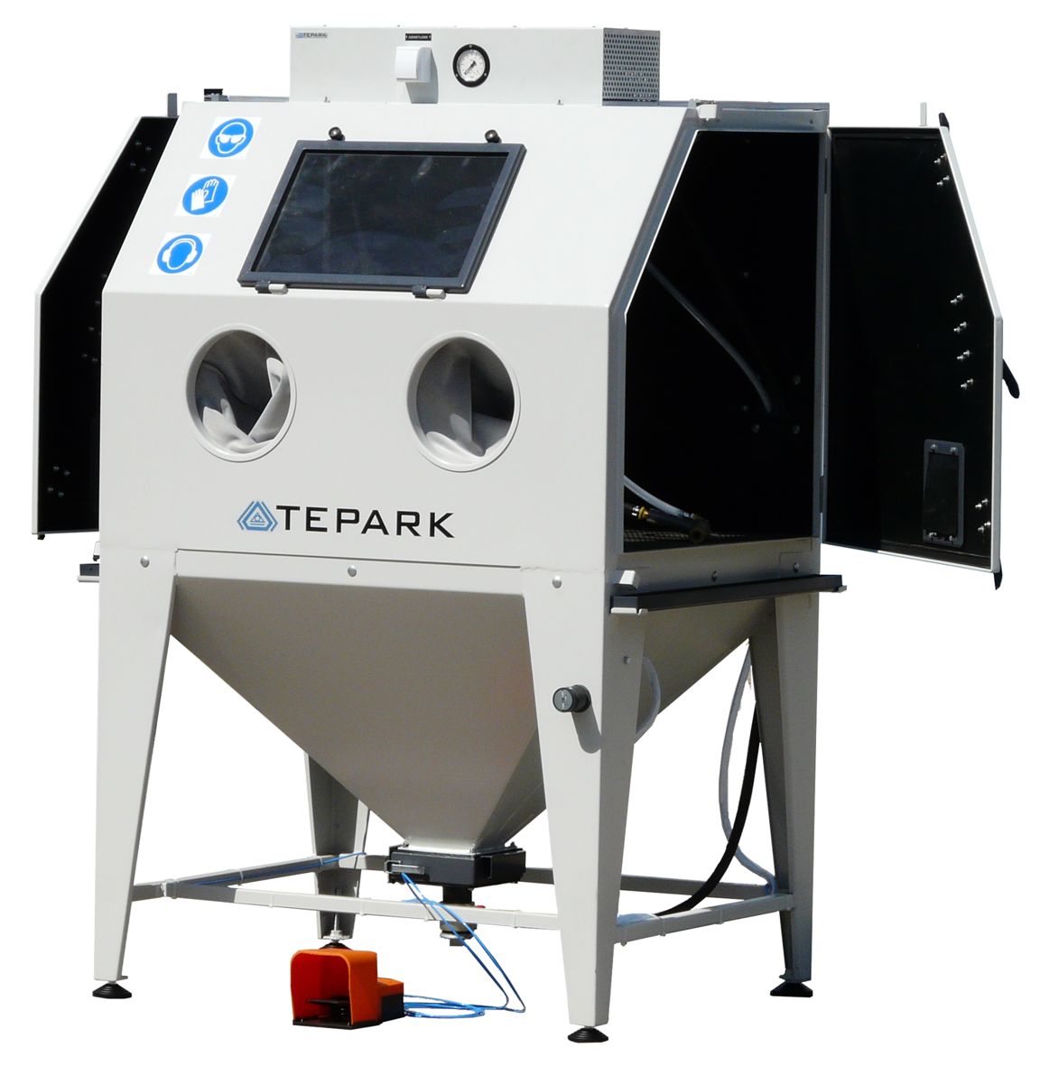 Piaskarka kabinowa oczyszczarka srutownica KPI 115 Producent code KPI 115