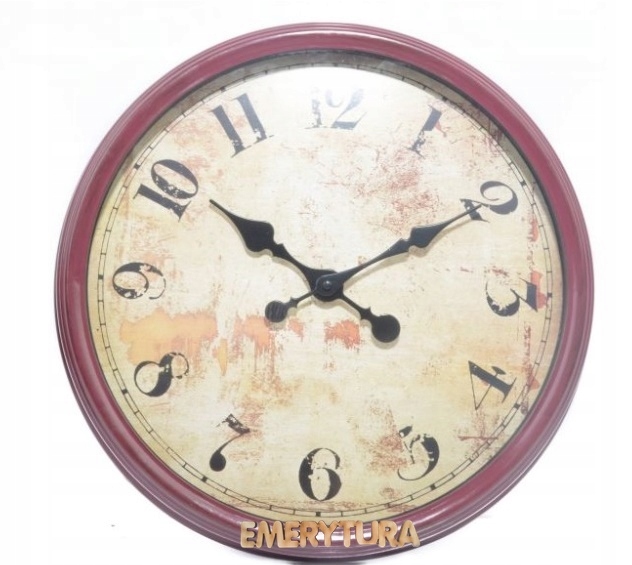 

Zegar na ścianę Emeryta Emerytki pamiątka