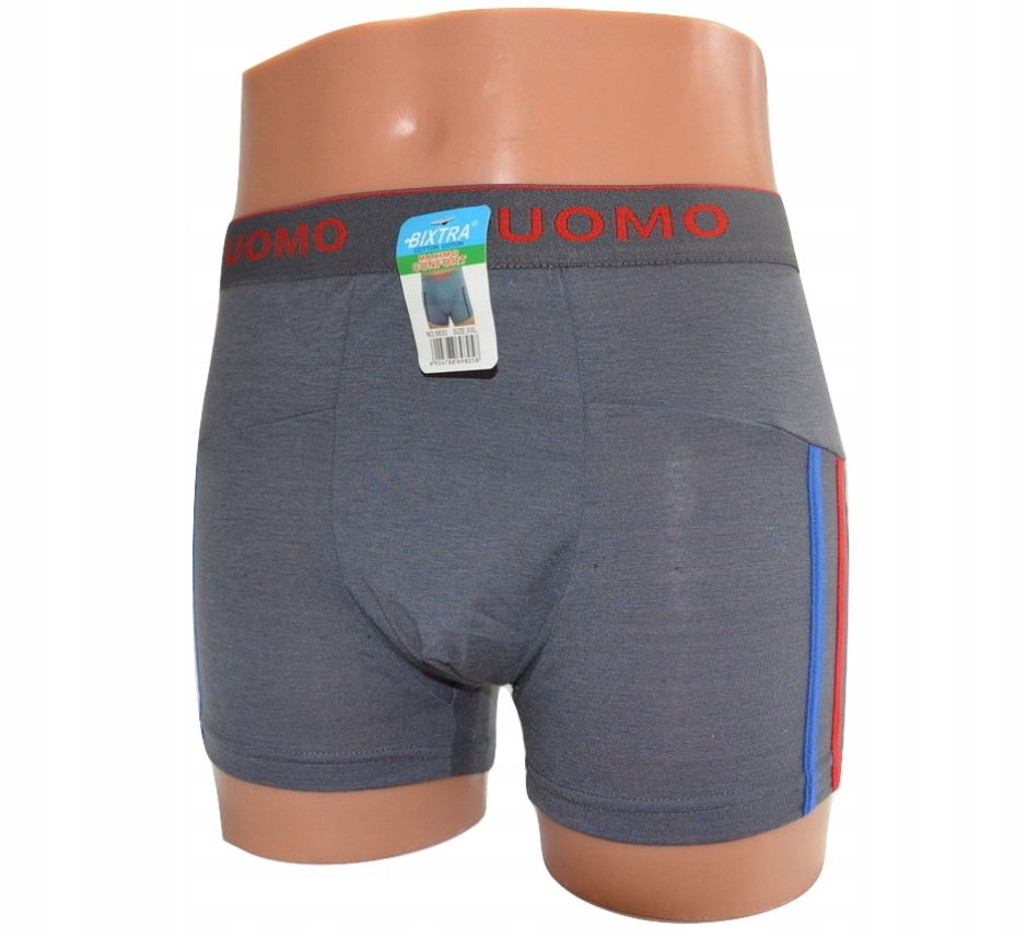 MĘSKIE BOKSERKI UOMO BAWEŁNA M Marka Inna marka