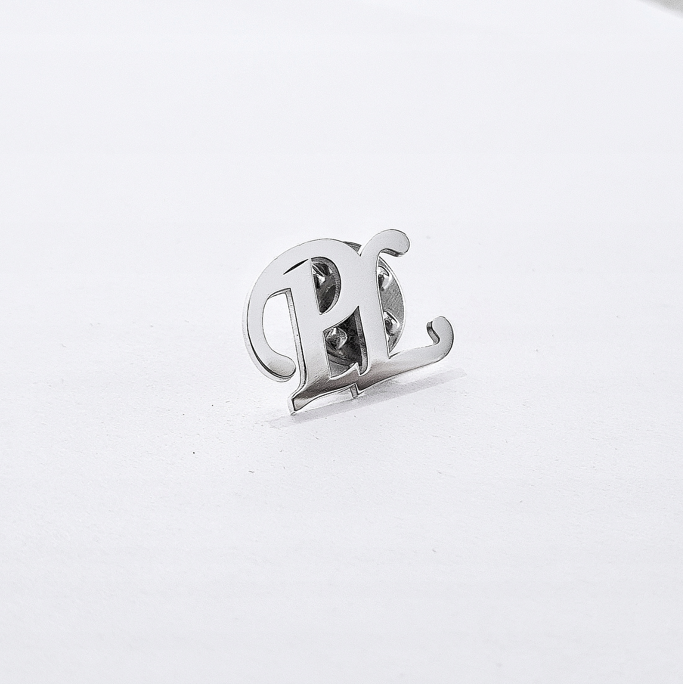 

Pin Przypinka do marynarki z Inicjałami srebro 925