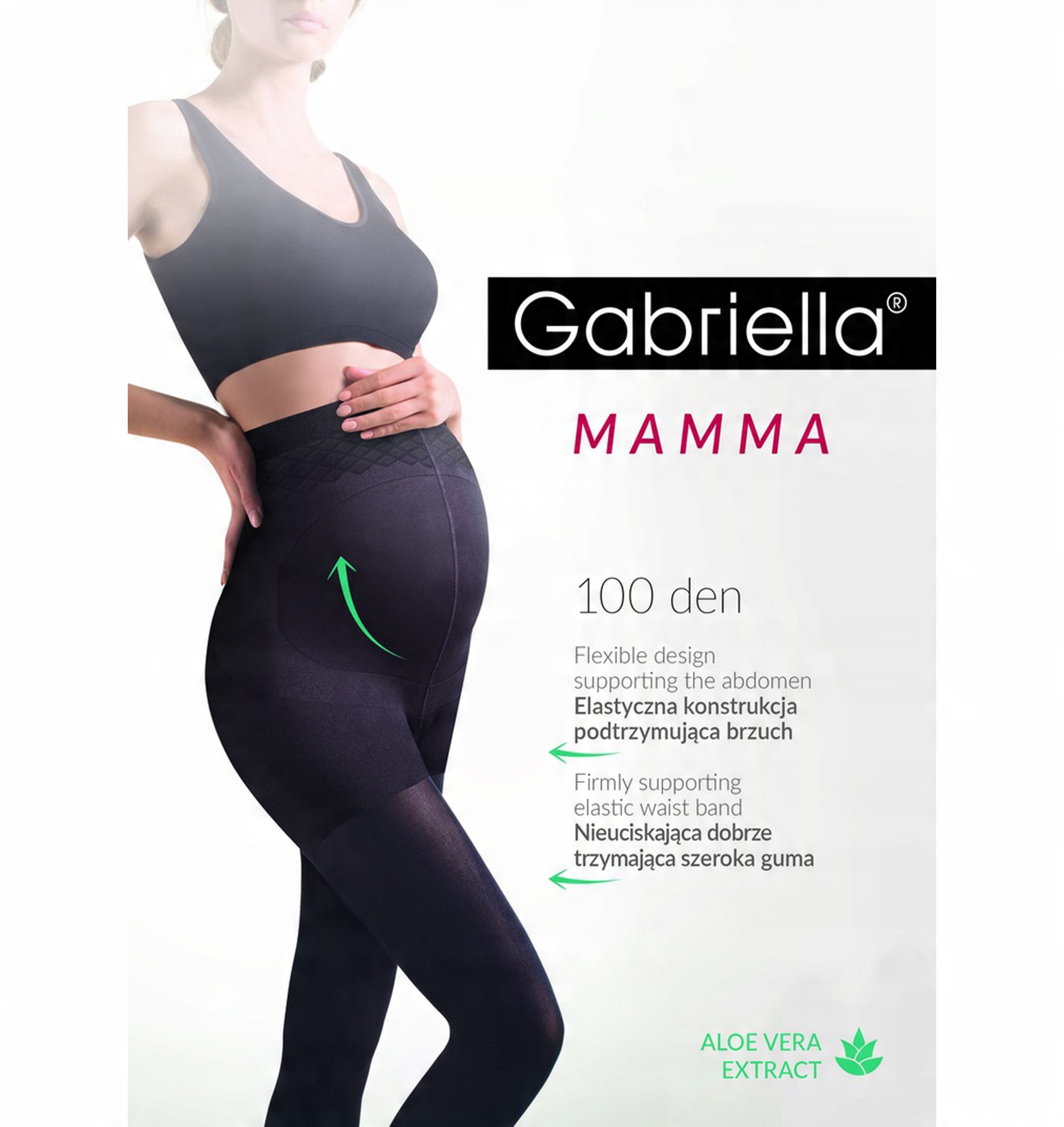 

Rajstopy Gabriella Mamma 100 den 2/S Ciepłe
