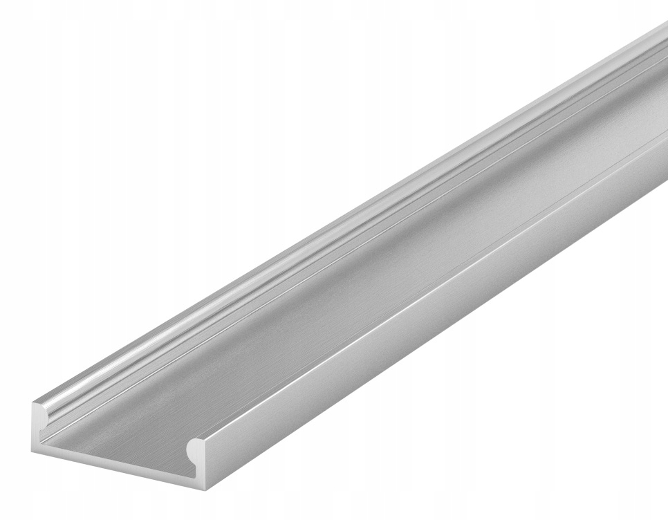 Плоский алюминиевый профиль для светодиодных лент + абажур 2MB LED Brand-one