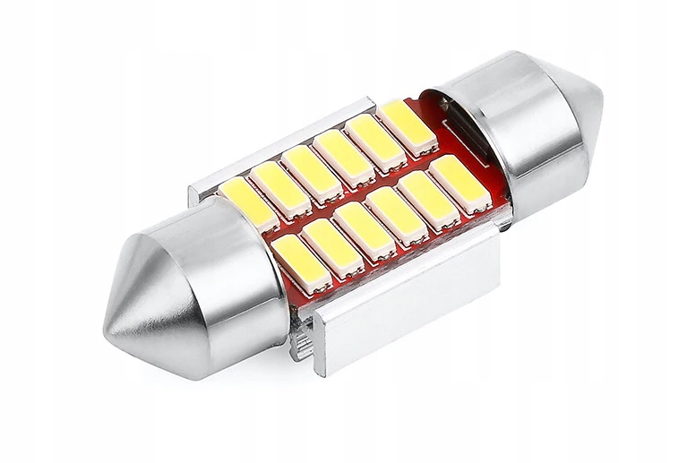 ŻARÓWKA LED 12 SMD 4014 C5W C10W C18W CANBUS 31mm