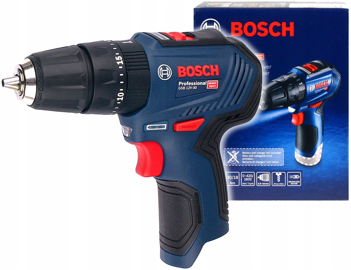 

Wkrętarka Gsb 12V-30 Bosch Bezszczotkowa Korpus