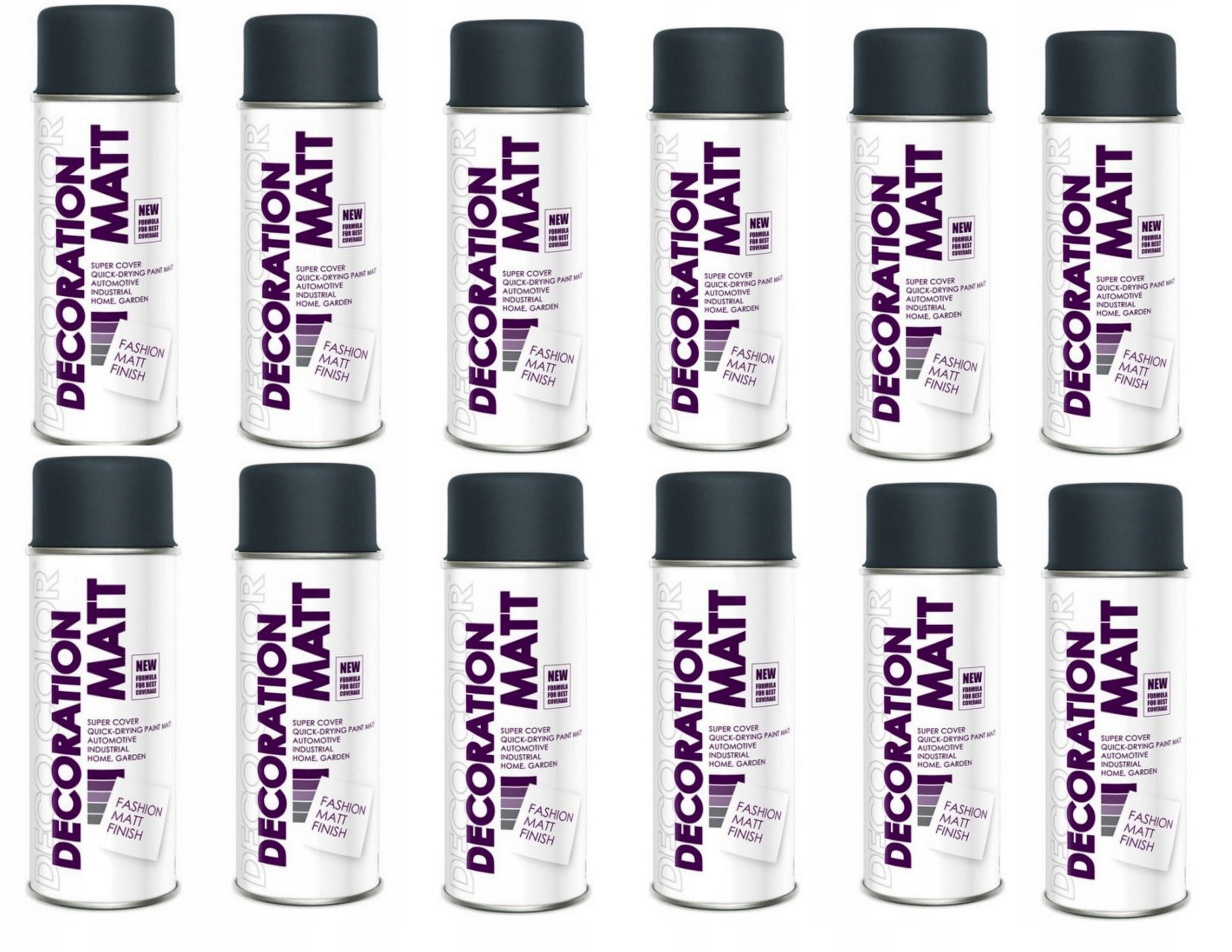 FARBA laier spray 400ml RAL7016 MAT antracyt 12szt