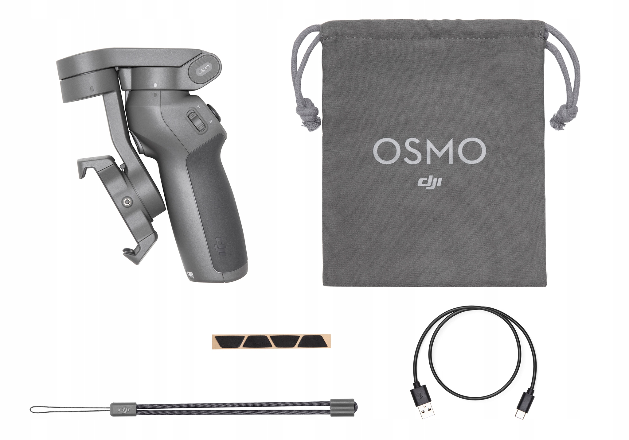 

Składany gimbal do smartfonów Dji Osmo Mobile 3