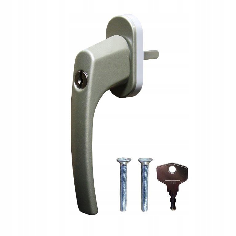 

Klamki zamki z kluczykiem na kluczyk Satynowe