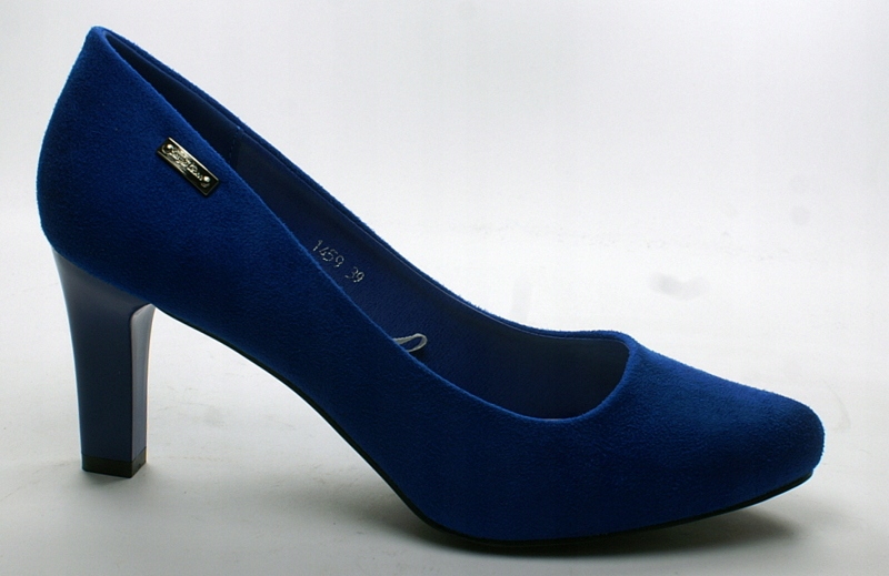 

Czółenka Sergio Leone 1459 indigo zamsz r,37