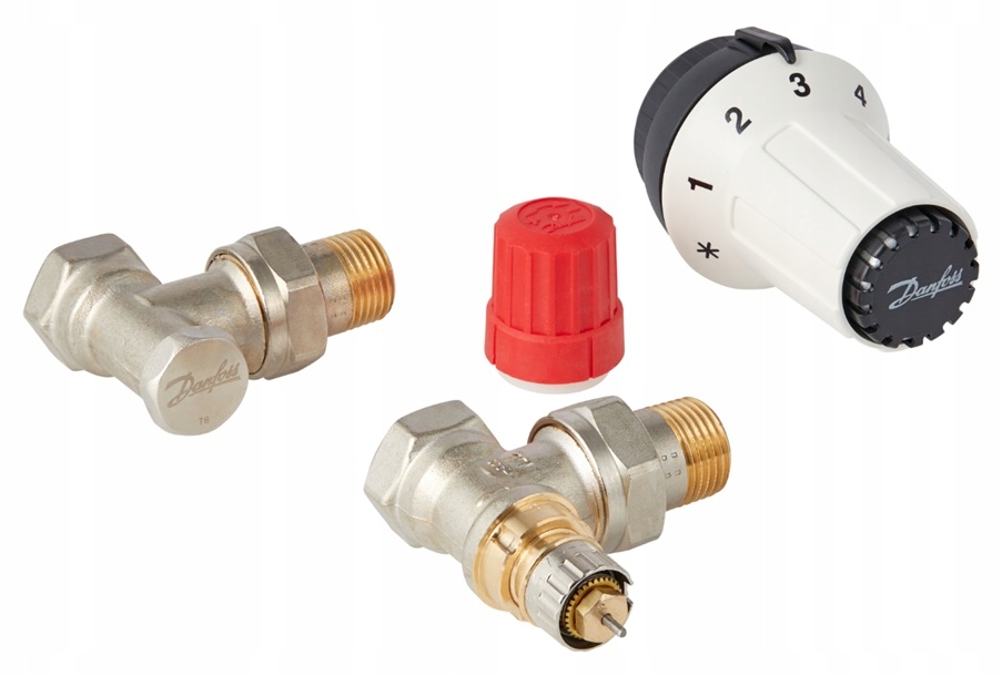 DANFOSS ZESTAW 3-ELEMENTOWY PANDA RAS-C KĄTOWY