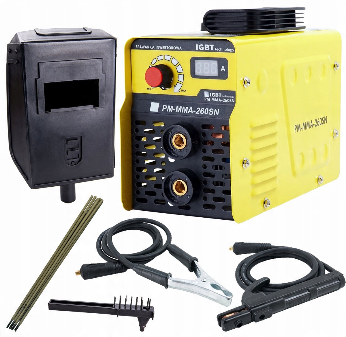 

Spawarka Igbt inwerter zestaw Mma 230V inwertorowa
