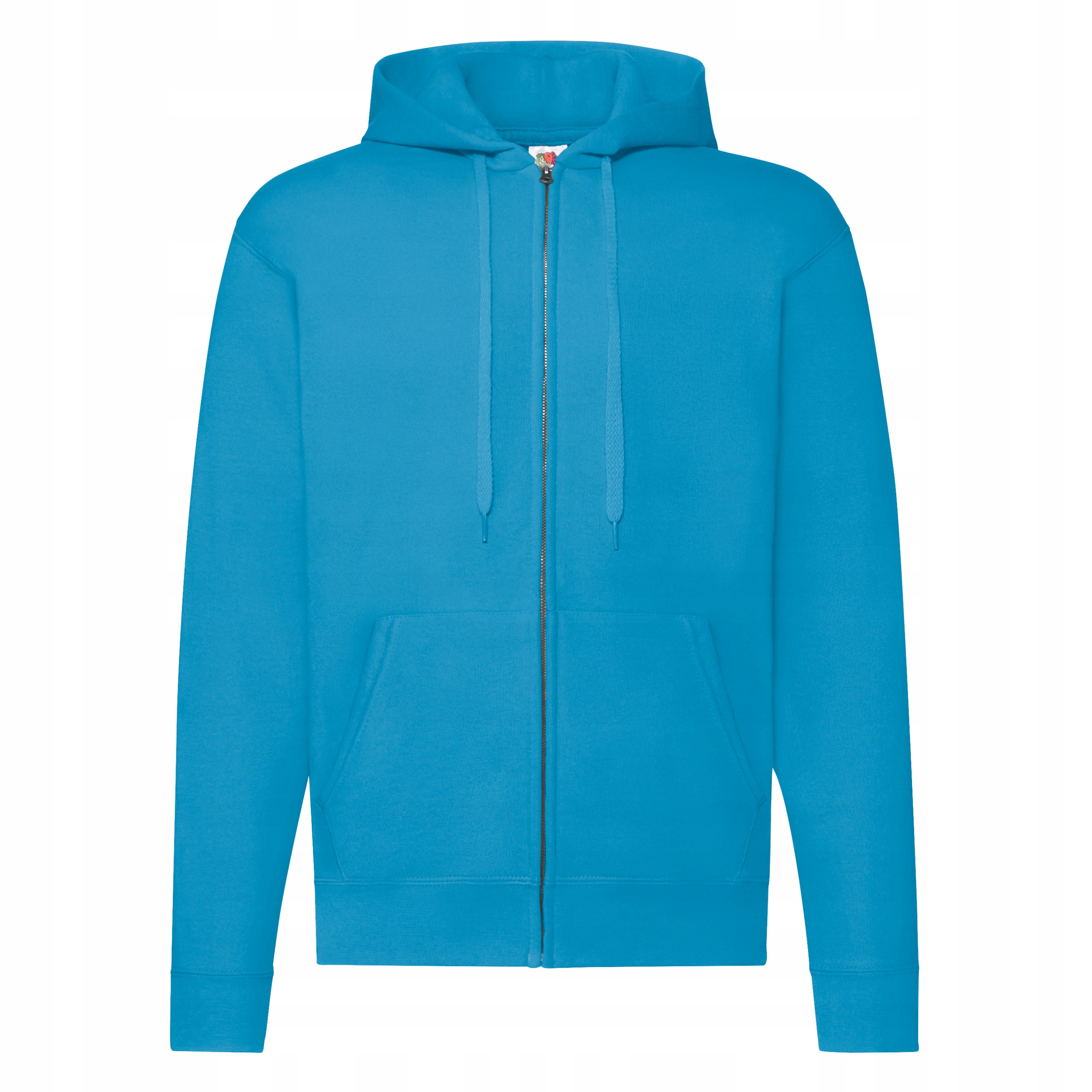 

Bluza Z Kapturem Na Suwak - Fruit azure blue XL