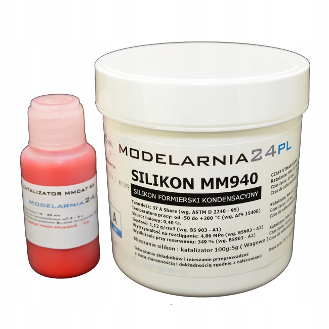 

Silikon Do Form MM940 Twardszy Szybki 0,25KG