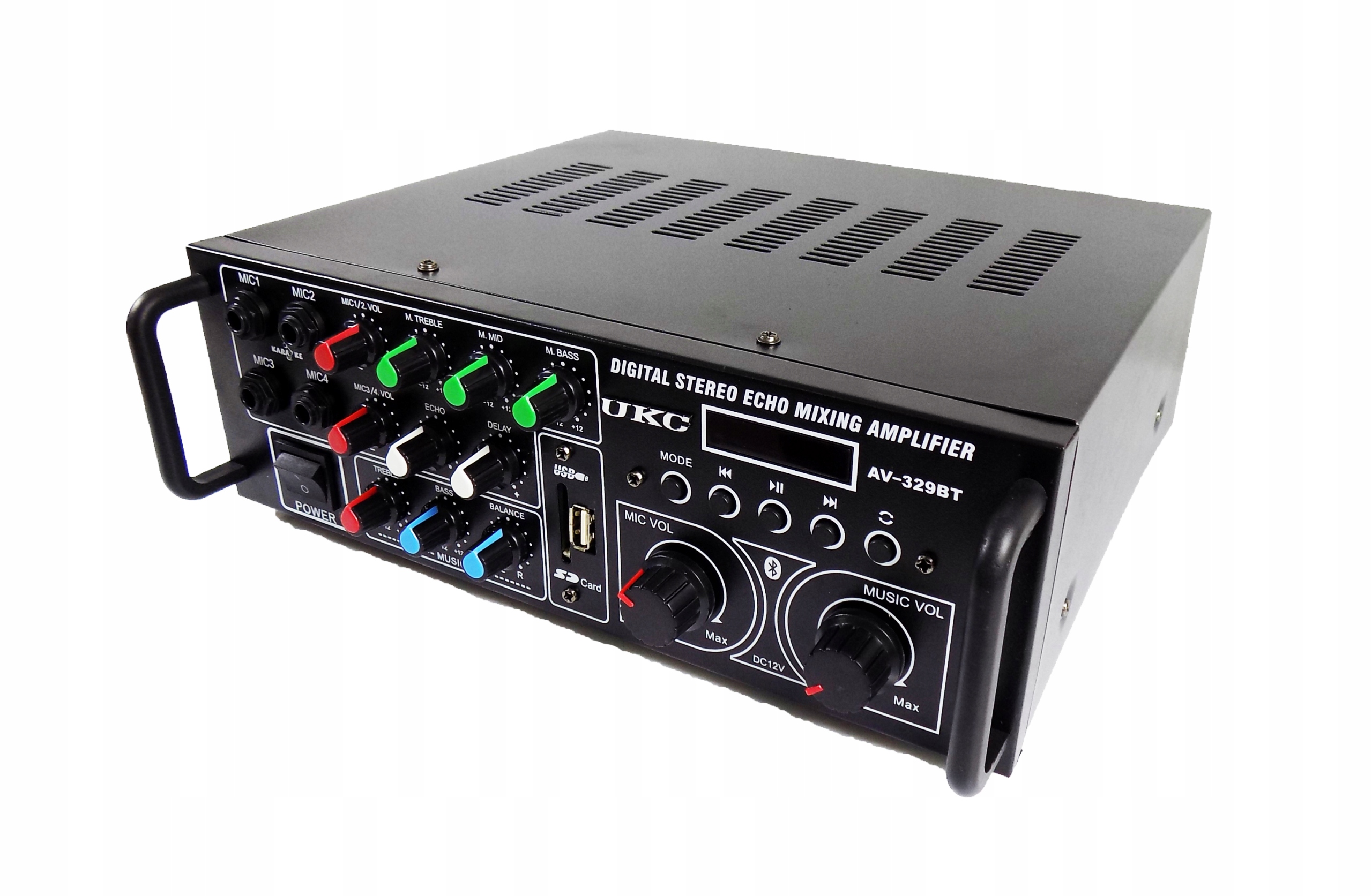 WZMACNIACZ AMPLITUNER STEREO BLUETOOTH RADIO USB Kod producenta Pf